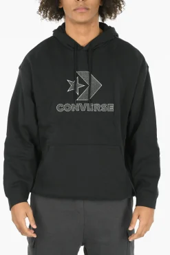 New Felpa GO-TO Loose Fit con Cappuccio e Logo in Rilievo Uomo Felpe