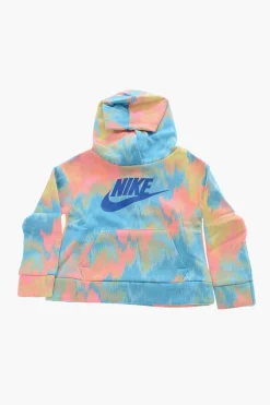 Felpa Hoodie CLUB Effetto Sfumato con Tasca Toppa>Nike KIDS Best