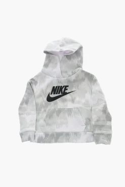 Discount Felpa Hoodie CLUB In Cotone Felpato Effetto Sfumato Abbigliamento