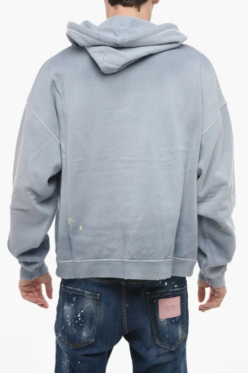 Felpa Hoodie con Motivo Schizzi di Vernice>Dsquared2 Clearance