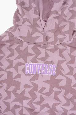 Best Felpa Hoodie con Stampa Stelle All-Over Abbigliamento