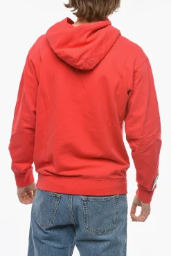 Hot Felpa hoodie Fitted con Logo Lucido Uomo Felpe