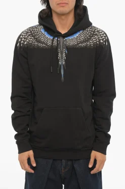 Fashion Felpa Hoodie GRIZZLY WINGS Regular Fit Uomo Felpe