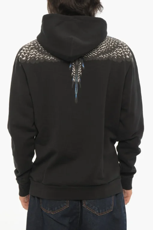 Fashion Felpa Hoodie GRIZZLY WINGS Regular Fit Uomo Felpe
