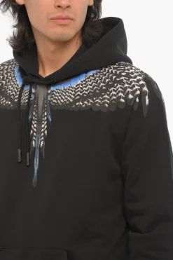 Fashion Felpa Hoodie GRIZZLY WINGS Regular Fit Uomo Felpe