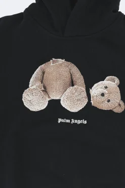 Outlet Felpa Hoodie In Cotone con Stampa Frontale Bambino Abbigliamento