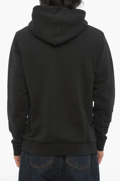 Felpa Hoodie in Cotone ECLIPSE Con Tasca a Toppa>Marcelo Burlon New
