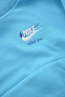 Felpa Hoodie in Cotone Felpato a Tinta Unita>Nike KIDS Sale