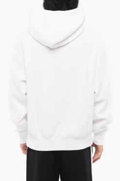Felpa Hoodie in Cotone Felpato a Tinta Unita con Tasca A Toppa>Champion Discount