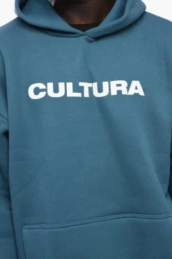 Hot Felpa Hoodie in Cotone Felpato con Tasca a Toppa Uomo Felpe