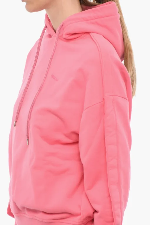 Felpa Hoodie in Cotone Garzato>Ambush Discount