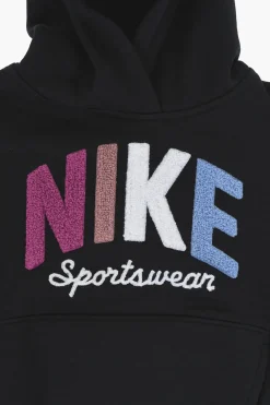 Felpa Hoodie in Misto Cotone con Logo in Spugna>Nike KIDS Fashion