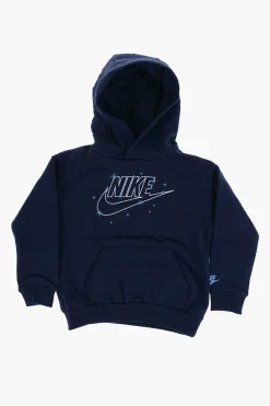 Sale Felpa Hoodie in Misto Cotone Felpato Bambino Abbigliamento