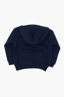 Sale Felpa Hoodie in Misto Cotone Felpato Bambino Abbigliamento