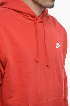 Best Felpa Hoodie In Tinta Unita con Maxi Tasca a toppa Uomo Felpe