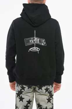 Felpa Hoodie NEWYORK in Cotone Garzato>RAG&BONE Best