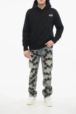 Felpa Hoodie NEWYORK in Cotone Garzato></noscript>RAG&BONE Best