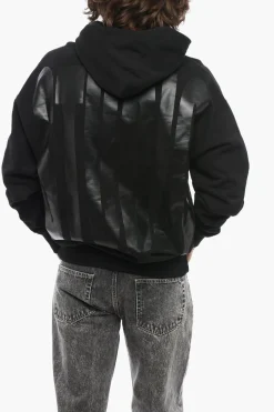 Outlet Felpa Hoodie NSYNC CELEBRITY in Cotone Garzato con Due Tasche Uomo Felpe