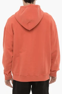 Felpa Hoodie OPTICAL CROSS In Cotone con Tasca a Toppa>Marcelo Burlon Best