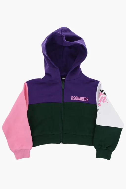 Discount Felpa Hoodie Oversize Color Block Abbigliamento
