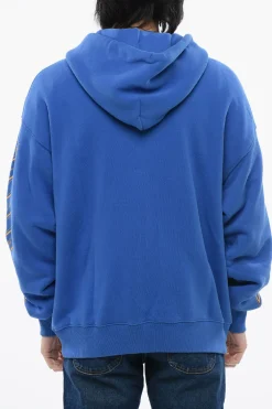 Felpa Hoodie OW23 Skate Fit con Zip Frontale>Off-White Fashion