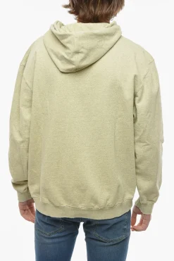 Outlet Felpa Hoodie PIRAMID Ricamata Uomo Felpe