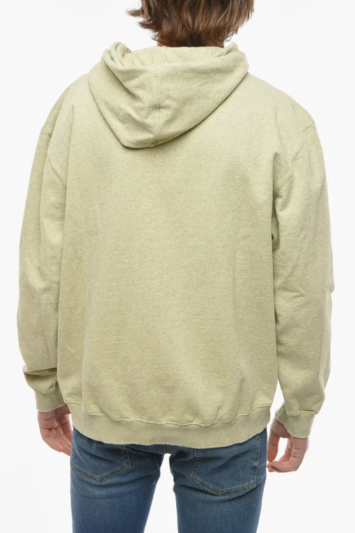 Outlet Felpa Hoodie PIRAMID Ricamata Uomo Felpe