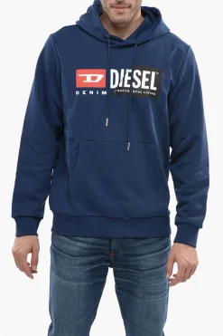 Fashion Felpa Hoodie S-GIRK-HOOD-CUTY con Maxi Logo Uomo Felpe