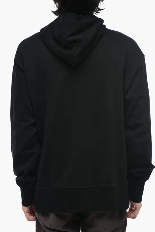 Felpa Hoodie S-MACSOUT con Stampa>Diesel Hot
