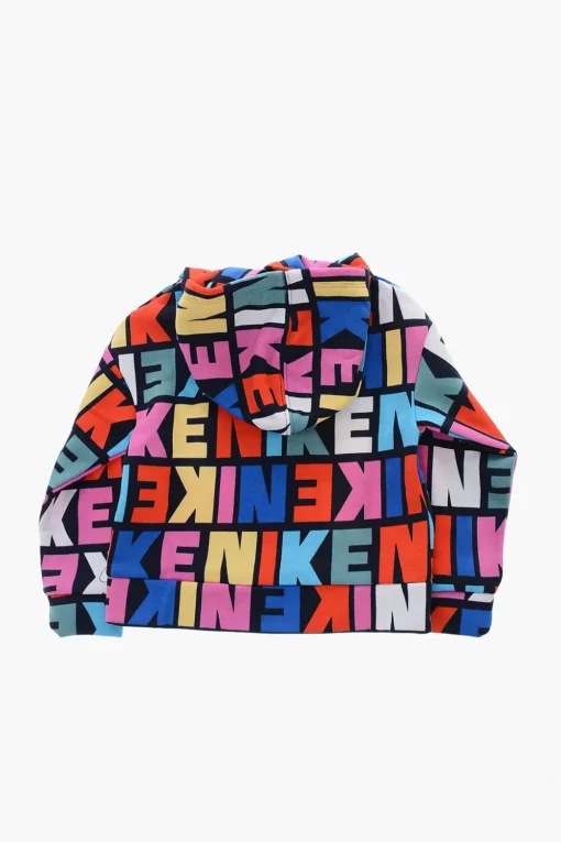Best Felpa Hoodie SNACK PACK con Stampa Logo All over Abbigliamento