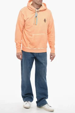 Felpa Hoodie SUNSET con Ricamo Logo></noscript>Marcelo Burlon New