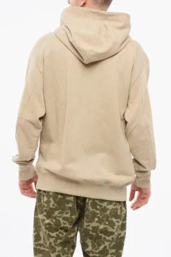 Hot Felpa Hoodie Zip-up con Logo Ton sur Ton Uomo Felpe