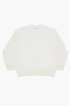 Outlet Felpa in Cotone Garzato con Ricamo Bambino Abbigliamento