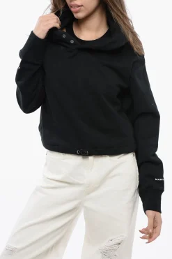 Best Felpa MARTINE ALI Hoodie Crop Donna Felpe