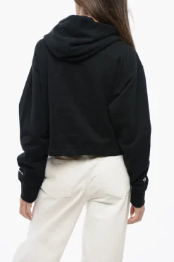 Best Felpa MARTINE ALI Hoodie Crop Donna Felpe