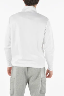 Felpa Mock Neck con Banda Laterale Logata>Nike Hot