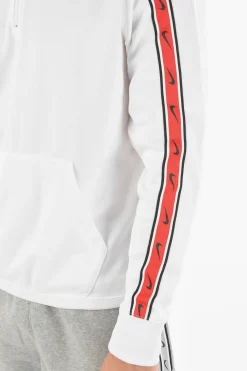 Felpa Mock Neck con Banda Laterale Logata></noscript>Nike Hot