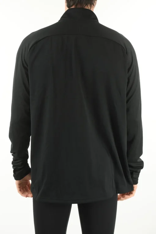 Felpa Mock Neck in Micropile con Logo>Nike Outlet