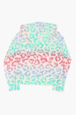 Online Felpa Sherpa Leopardata Abbigliamento