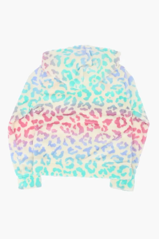 Online Felpa Sherpa Leopardata Abbigliamento