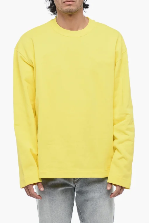 New Felpa S-MACSIS-OD in Cotone Garzato Uomo Felpe