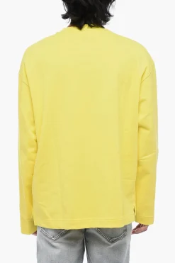 New Felpa S-MACSIS-OD in Cotone Garzato Uomo Felpe