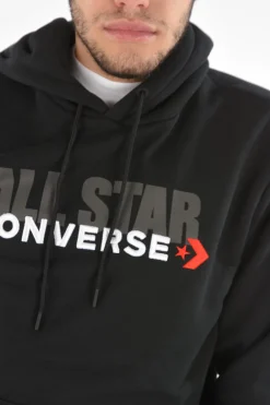 Felpa Stampata Con Cappuccio></noscript>Converse Hot