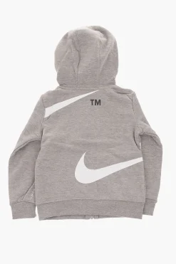 Outlet Felpa Stampata con Cappuccio Bambino Abbigliamento
