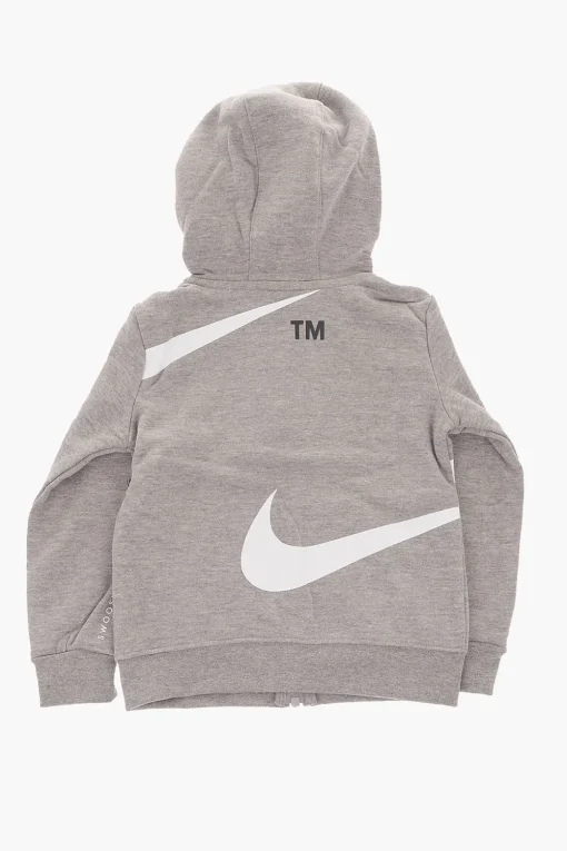 Outlet Felpa Stampata con Cappuccio Bambino Abbigliamento