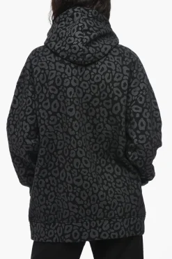 Felpa UNISEX in Cotone Felpato a Fantasia Animalier con Cappuccio></noscript>Hydrogen Online