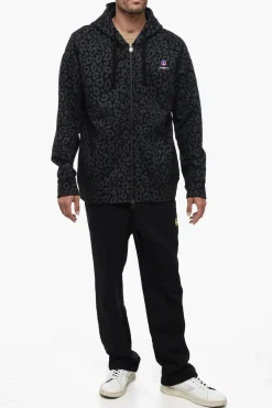 Felpa UNISEX in Cotone Felpato a Fantasia Animalier con Cappuccio></noscript>Hydrogen Online