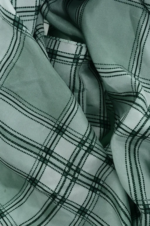 Foulard in Seta a Quadri con Nappine>Dsquared2 New