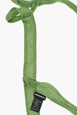 Foulard Slim in Lurex a Tinta Unita></noscript>Dsquared2 Discount