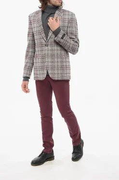 Best FULLTIME Blazer In Lana con Tasche a Toppa Uomo Giacche